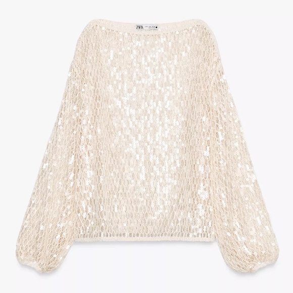 Zara sequin top - Picture 6 of 16